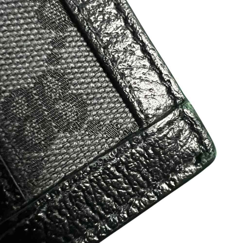 Balenciaga x Gucci Hacker Project BB Canvas Monogram Ophidia Web Black Wallet - Picture 10 of 13
